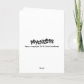 Robin Feestdagen Kaart (Achterkant)