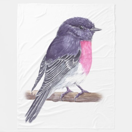 Robin Fleece Deken (Voorkant)