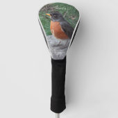 Robin Foto - Persoonlijke naam Golfheadcover (Voorkant)