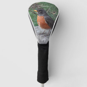 Robin Foto - Persoonlijke naam Golfheadcover