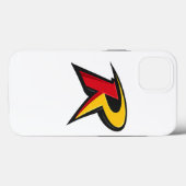 Robin geïnspireerd logo  Case-Mate iPhone case (Achterkant (horizontaal))
