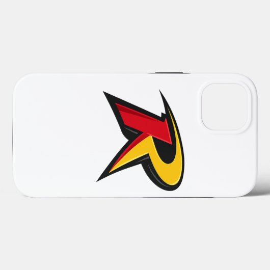 Robin geïnspireerd logo Case-Mate iPhone case (Achterkant (horizontaal))