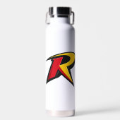 Robin geïnspireerd logo waterfles (Voorkant)