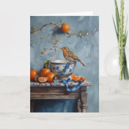 Robin - Gevouwen Wenskaart Kaart