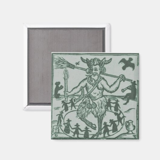 Robin Goodfellow (1629) - groen Magneet (Voorkant / Achterkant)