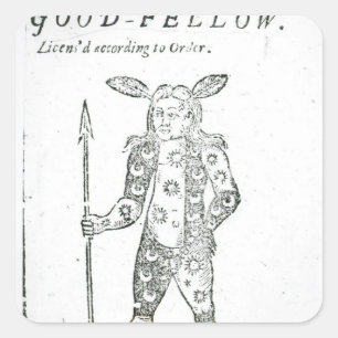 Robin Goodfellow Vierkante Sticker