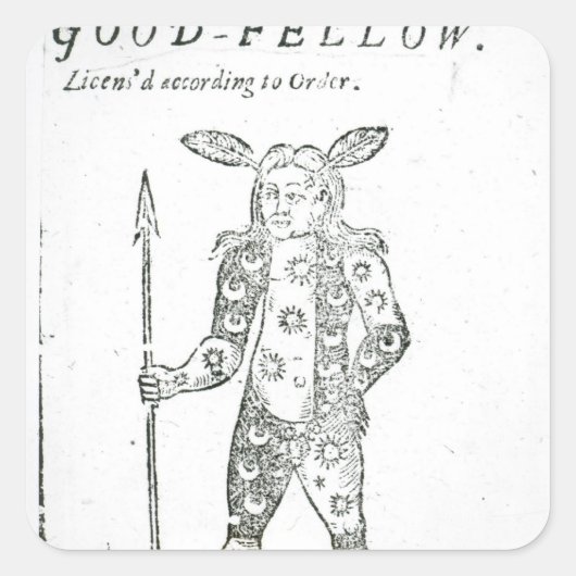 Robin Goodfellow Vierkante Sticker (Voorkant)