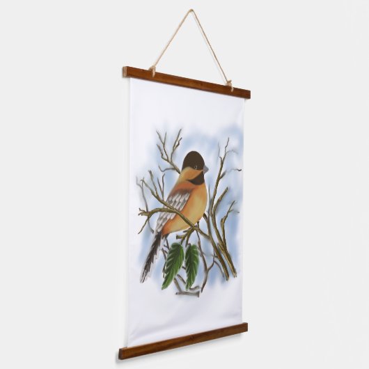 Robin Hangend Wandkleed (Gebogen)