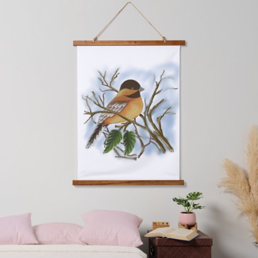 Robin Hangend Wandkleed (Slaapkamer)