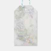  Robin, heilig kerstfeest Cadeaulabel (Achterkant)