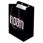 Robin Hi-Tech Naam Grafisch Medium Cadeauzakje (Achterkant Gekanteld)