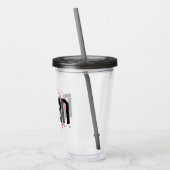 Robin Hi-Tech Naam Graphic Acryl Drinkbeker (Links)