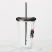 Robin Hi-Tech Naam Graphic Acryl Drinkbeker (Rechts)