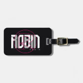 Robin Hi-Tech Naam Graphic Bagagelabel (Voorkant horizontaal)