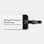 Robin Hi-Tech Naam Graphic Bagagelabel (Achterkant horizontaal)