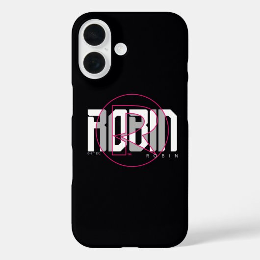 Robin Hi-Tech Naam Graphic Case-Mate iPhone Case (Achterkant)