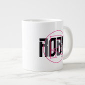 Robin Hi-Tech Naam Graphic Grote Koffiekop (Voorkant rechts)