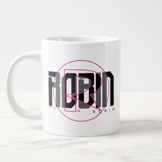 Robin Hi-Tech Naam Graphic Grote Koffiekop (Links)
