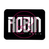 Robin Hi-Tech Naam Graphic Magneet (Horizontaal)