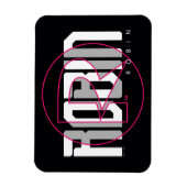 Robin Hi-Tech Naam Graphic Magneet (Verticaal)