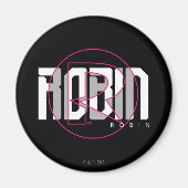 Robin Hi-Tech Naam Graphic Magneet (Voorkant)