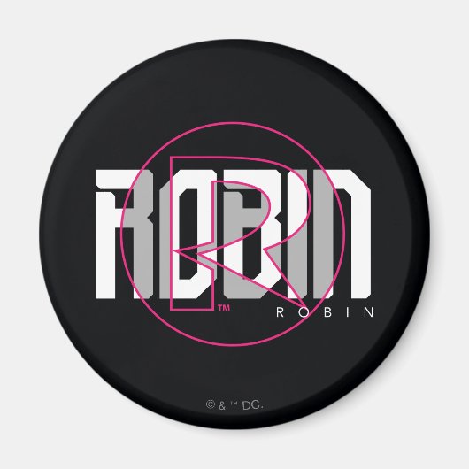 Robin Hi-Tech Naam Graphic Magneet (Voorkant)