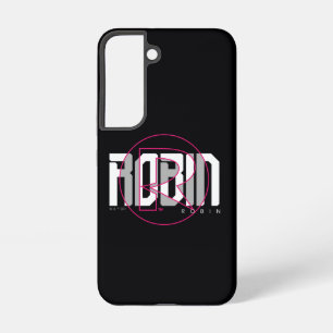 Robin Hi-Tech Naam Graphic Samsung Galaxy Hoesje