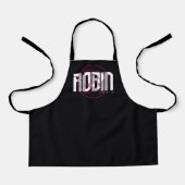 Robin Hi-Tech Naam Graphic Schort (Voorkant)