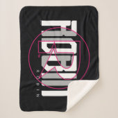 Robin Hi-Tech Naam Graphic Sherpa Deken (Voorkant)