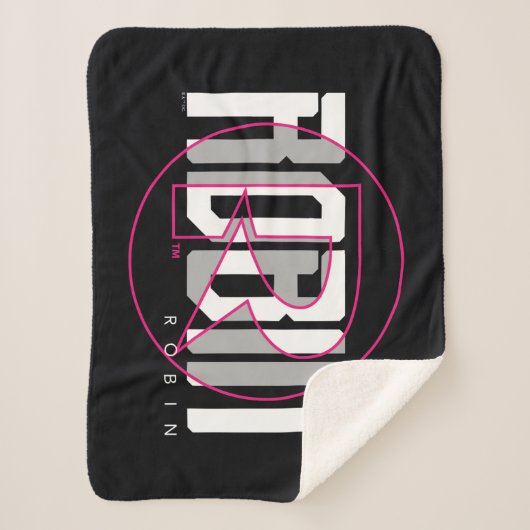 Robin Hi-Tech Naam Graphic Sherpa Deken (Voorkant)