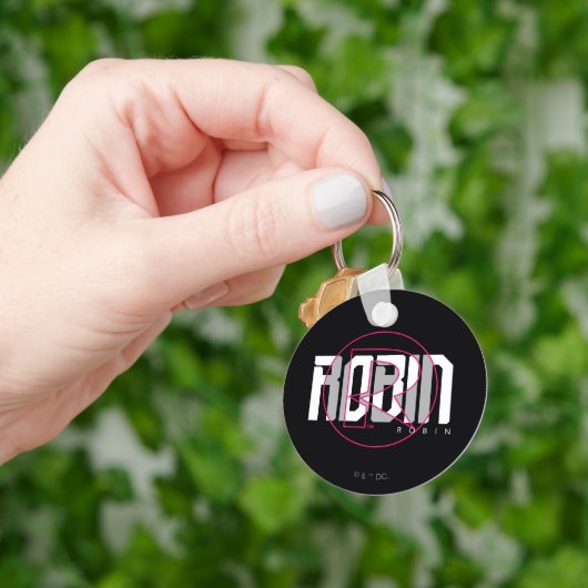 Robin Hi-Tech Naam Graphic Sleutelhanger (Hand)
