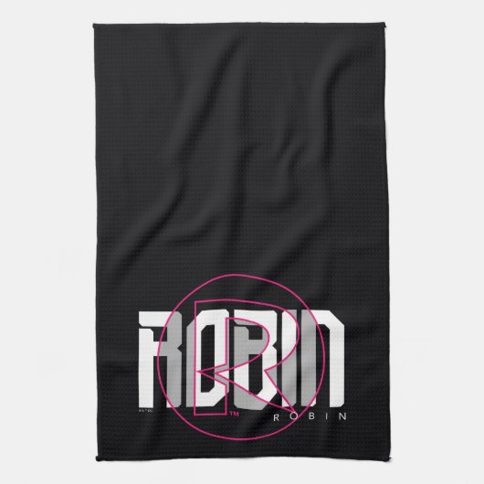 Robin Hi-Tech Naam Graphic Theedoek (Verticaal)