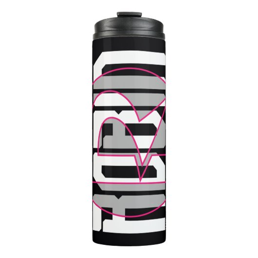 Robin Hi-Tech Naam Graphic Thermosbeker (Voorkant)