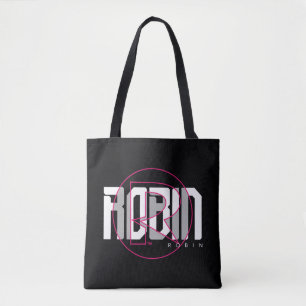 Robin Hi-Tech Naam Graphic Tote Bag