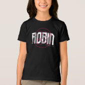 Robin Hi-Tech Naam Graphic Tri-Blend Shirt (Voorkant)