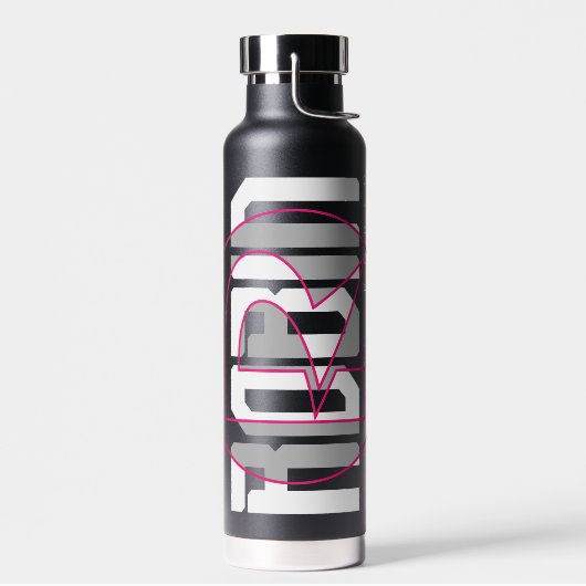 Robin Hi-Tech Naam Graphic Waterfles (Links)