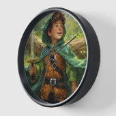 Robin Hood afgebeeld als een kind (Hoek)