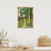 Robin Hood And Little John Poster (Keuken)