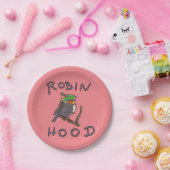 Robin Hood bird Papieren Bordje (Feest)