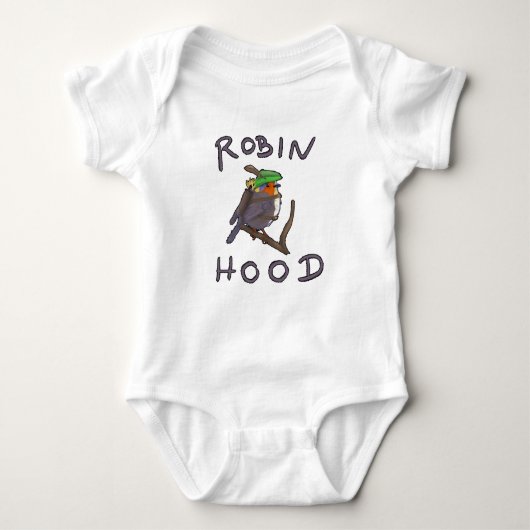Robin Hood bird Romper (Voorkant)