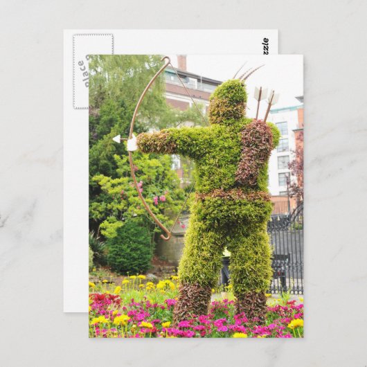 Robin Hood Briefkaart (Voorkant / Achterkant)