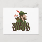 Robin Hood Briefkaart (Voorkant)