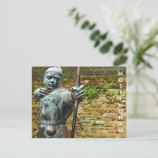 Robin Hood Briefkaart (Staand voorkant)
