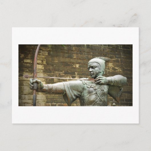 Robin Hood Briefkaart (Voorkant)