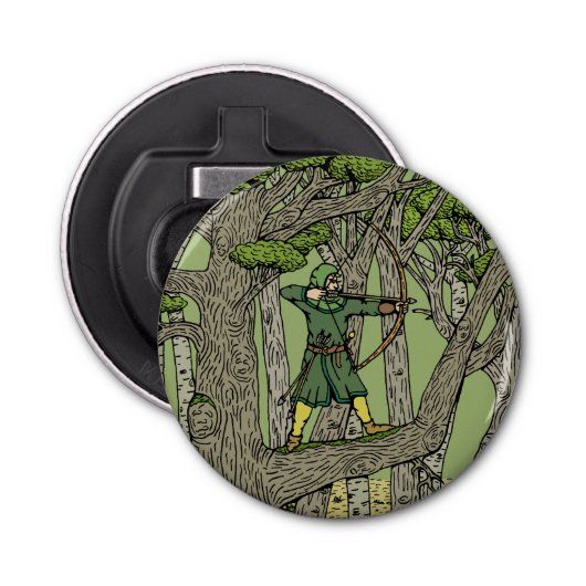 Robin Hood Button Flesopener (Voorkant)