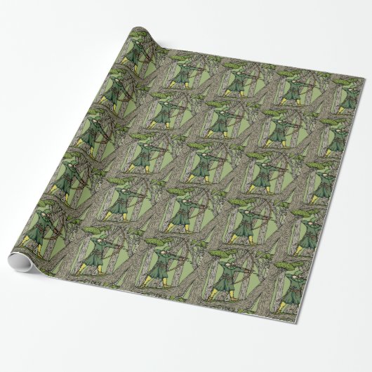 Robin Hood Cadeaupapier (Uitgerold)