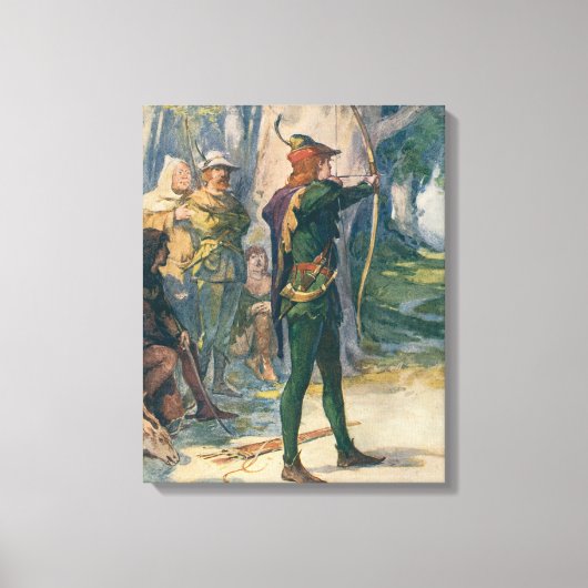 Robin Hood Canvas Afdruk (Voorkant)