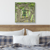 Robin Hood Canvas Afdruk (Insitu (Slaapkamer))