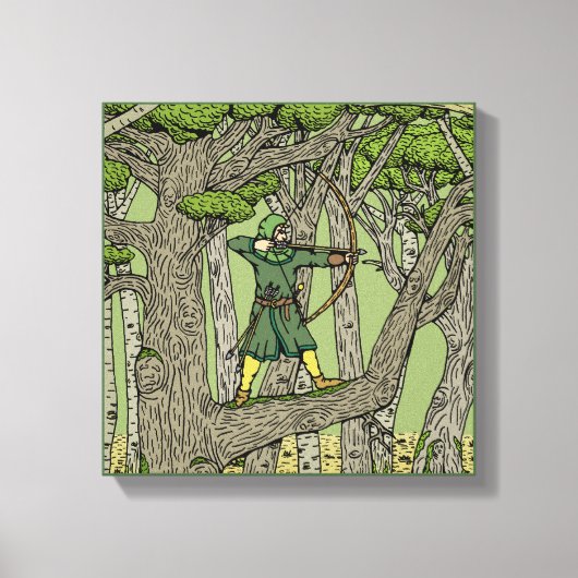Robin Hood Canvas Afdruk (Voorkant)