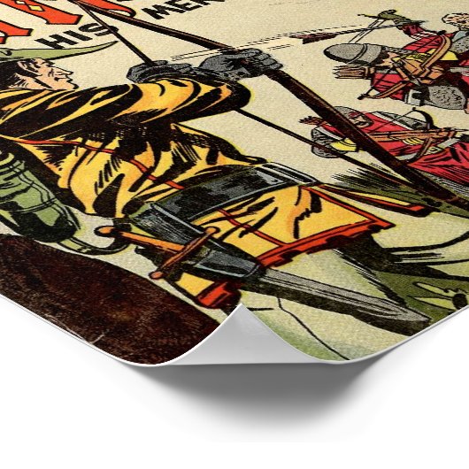 Robin Hood Comic Book Poster (Hoek)